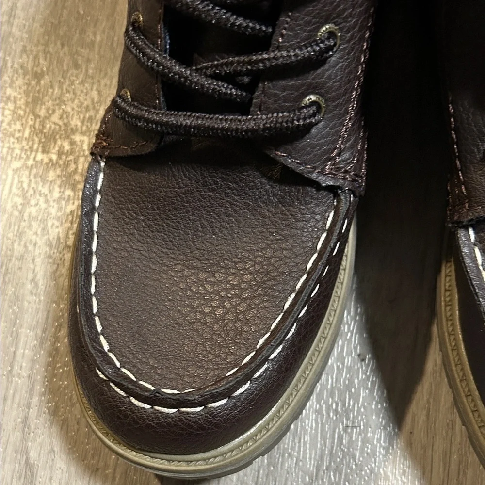 Nautica Kids' Brown Lace-Up Boots